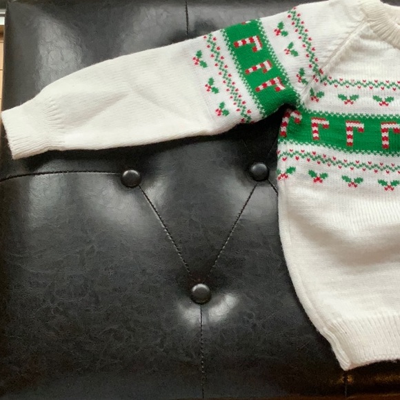 West Hill Weavers of Stowe, VT Neutral Winter Sweater, Size 10 - Picture 3 of 6